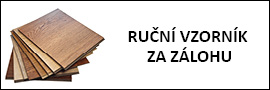 Ruční vzorník za zálohu